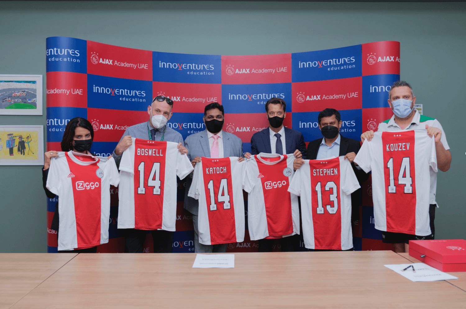 AJAX Academy Dubai Signs Partnership With Innoventures Education Ajax